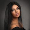 woman, portrait, black hair